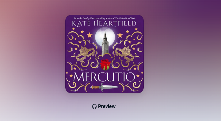 Shakespeare’s Mercutio Reimagined with Narration by Maxim Reston!